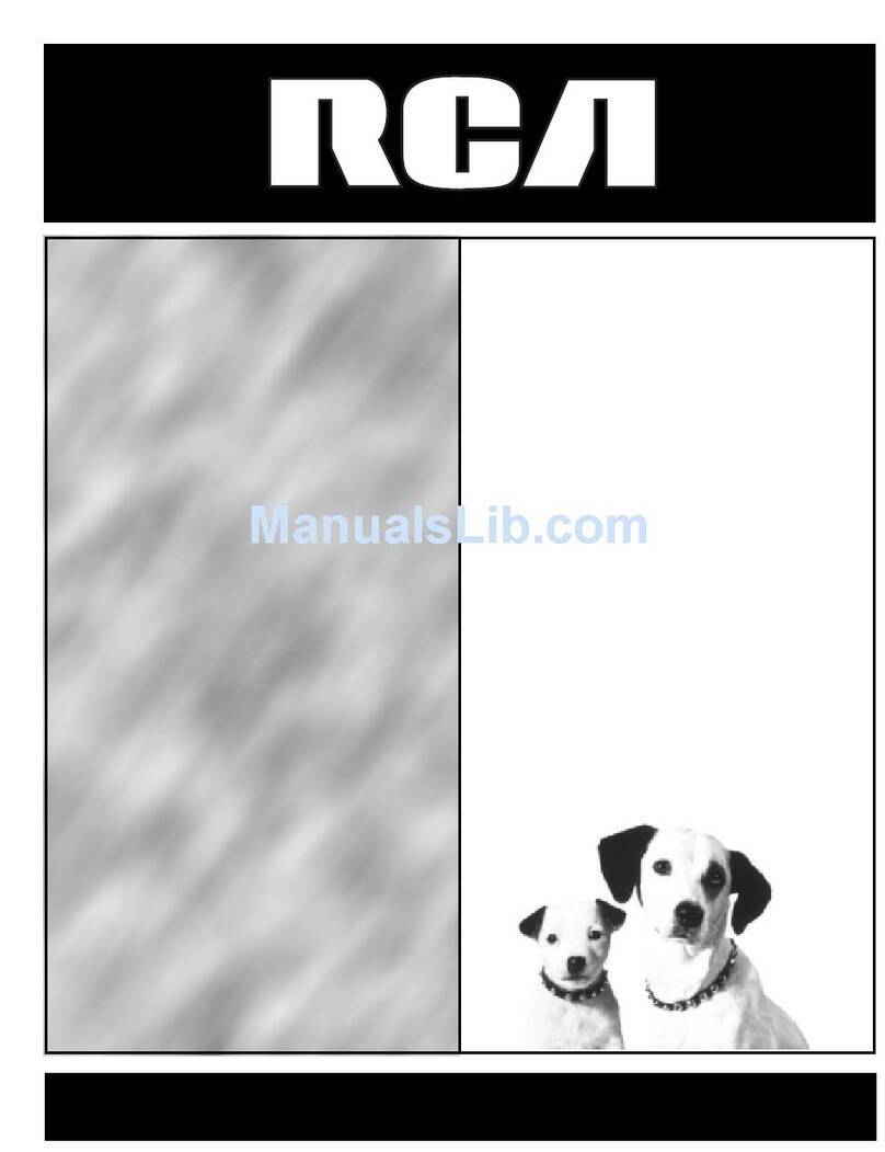 RCA DRD221RD User manual
