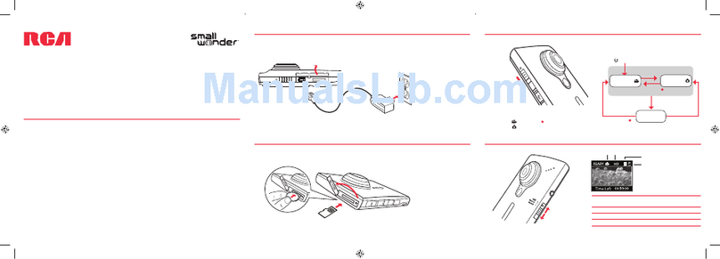 RCA EZ219 User manual
