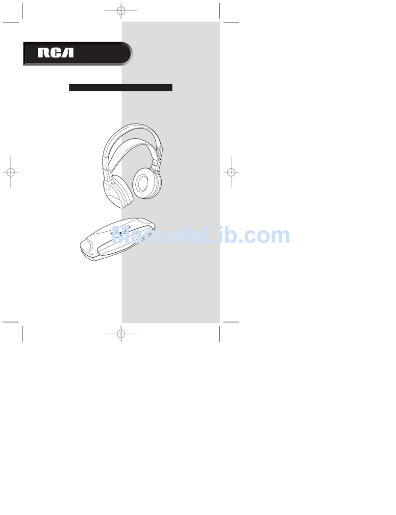 RCA WHR120 User manual RCA WHR120 User manual