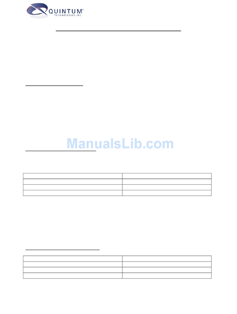 Quintum Tenor AXT1600 supplementary guide Quintum Tenor AXT1600 supplementary guide