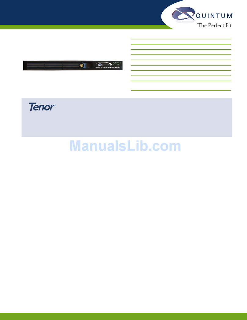 Quintum Hybrid 60 User manual