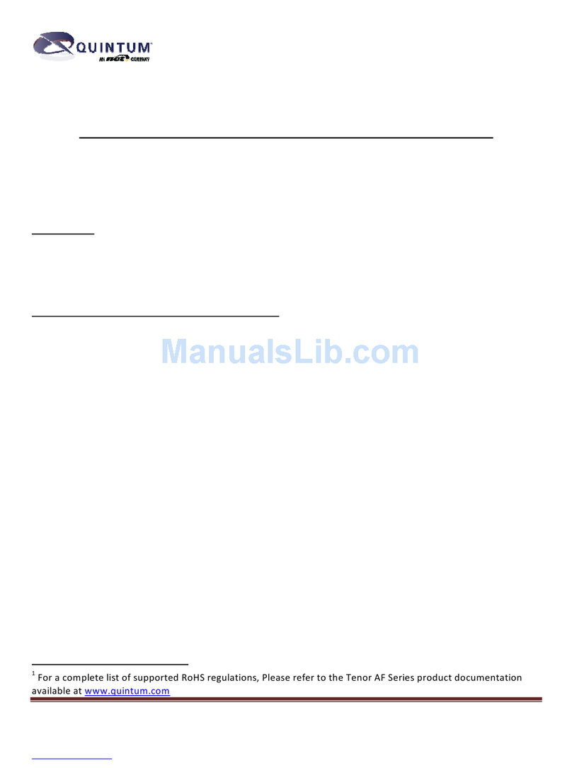Quintum AS Series ASM200 Manual