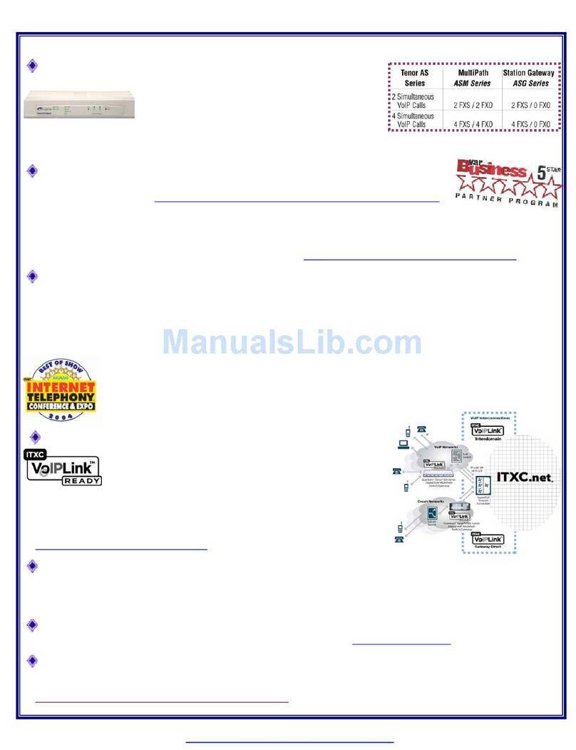 Quintum DX2060 release note