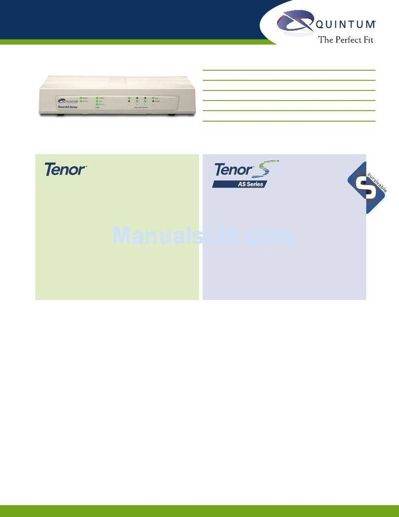 Quintum AS Series ASM200 User manual