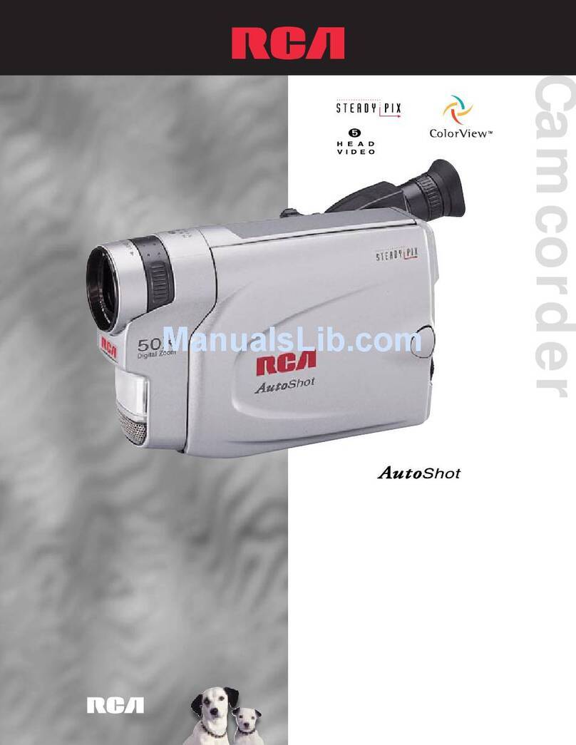 RCA Autoshot CC6272 User manual