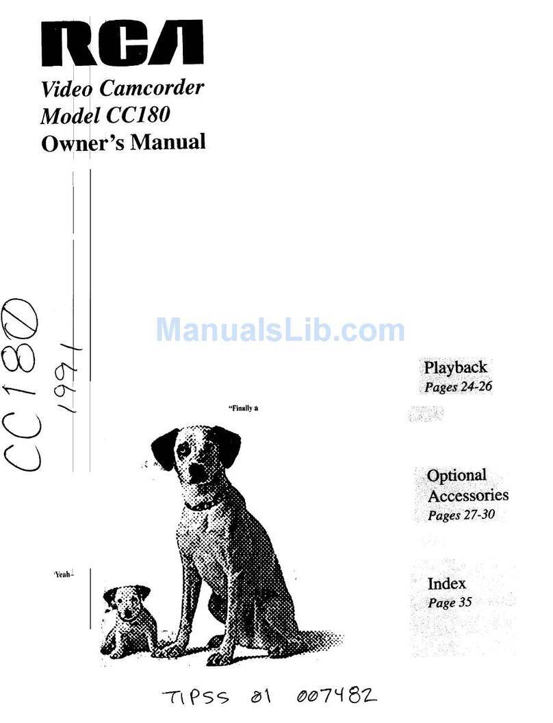 RCA CC180 owner's manual