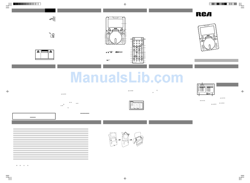 RCA DRC635 User manual RCA DRC635 User manual