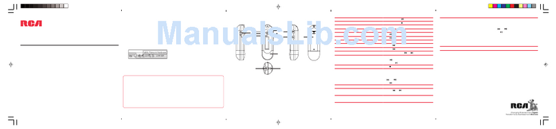 RCA TH1401 quick start guide