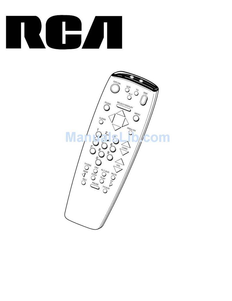 RCA D900 User manual