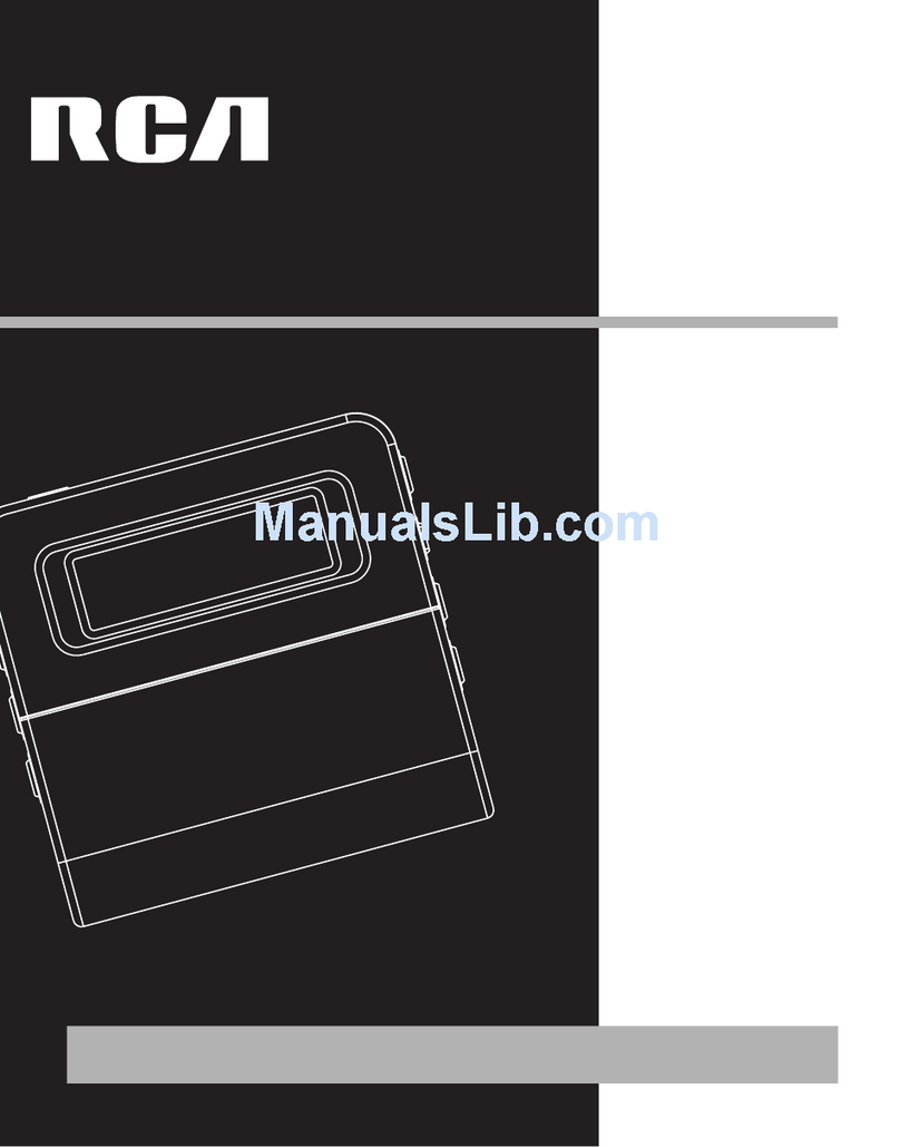 RCA Lyra M200E256 User manual