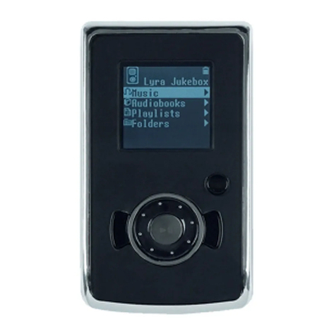RCA H100 4GB User manual