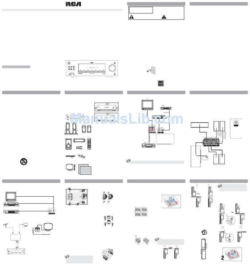 RCA RT2870 user manual