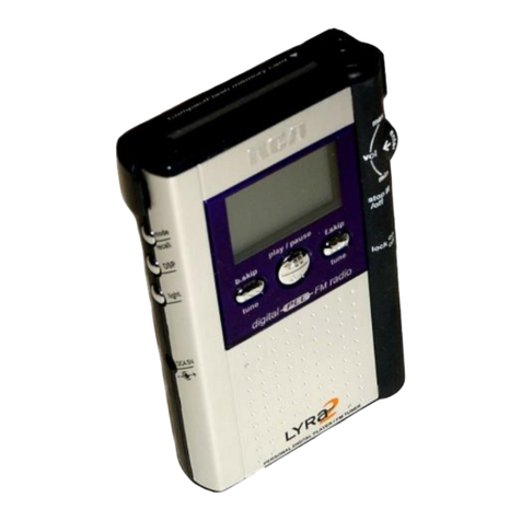 RCA Lyra RD2209 User manual