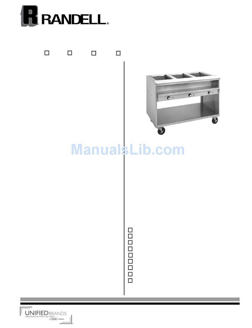 Randell 3612 Specifications