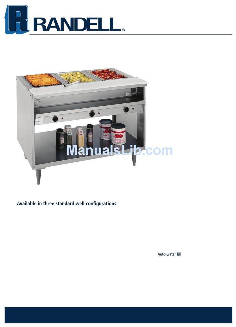 Randell 3500 User manual