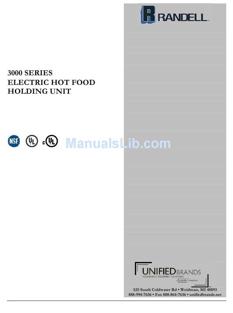 Randell 3300 Operator's manual