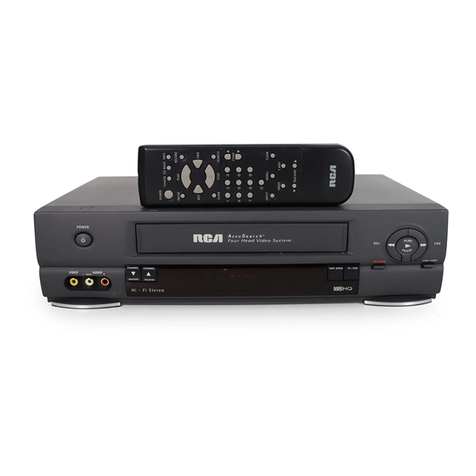 RCA VR623HF User manual