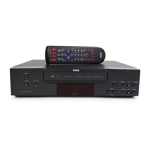 RCA VR617HF User manual