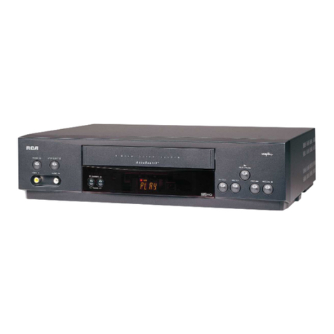 RCA VR540 User manual