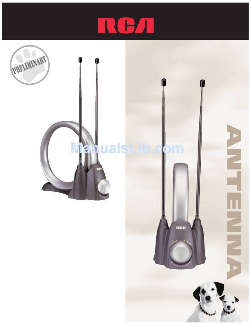 RCA ANT1030 User manual