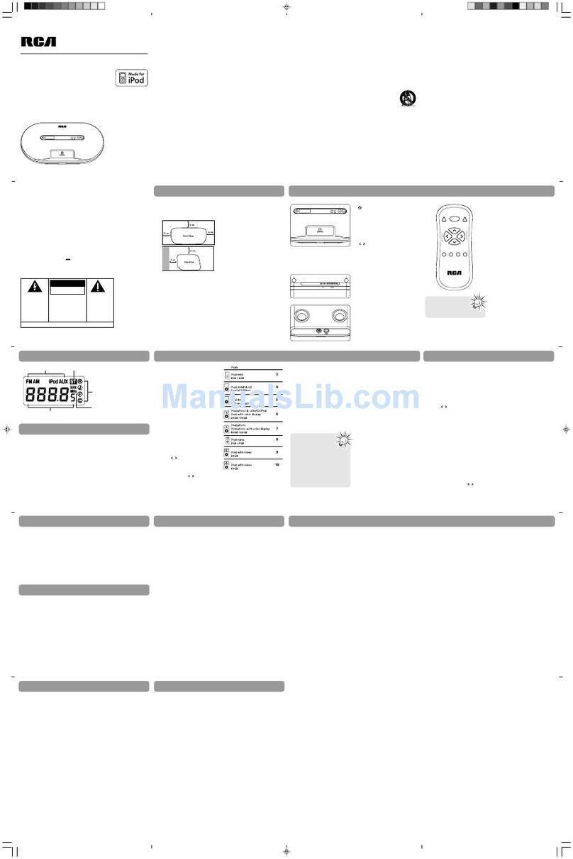 RCA Ri500 user manual
