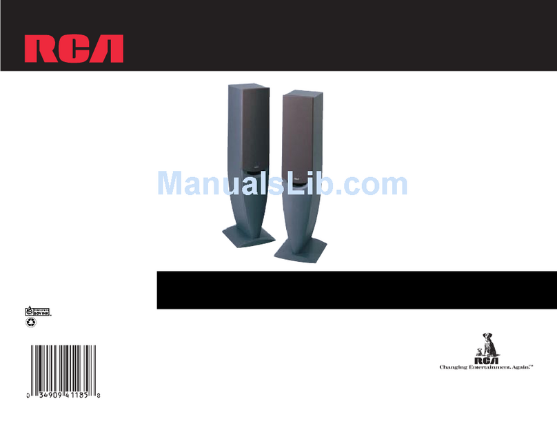 RCA SP1420 Owner's manual