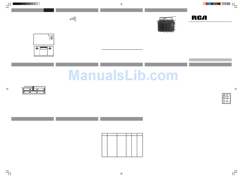 RCA RP7887 user manual