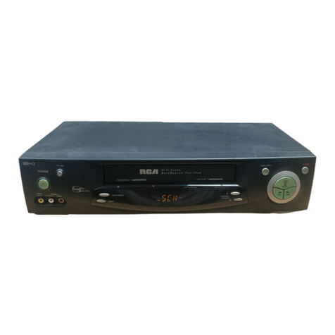 RCA VR701HF User manual