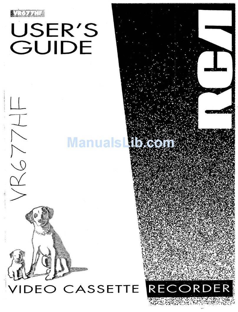 RCA VR677HF user guide