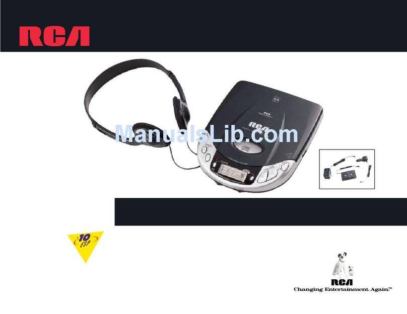RCA RP-2215 Specifications