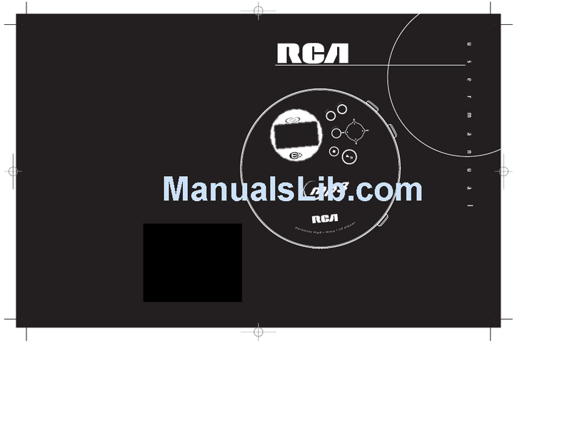 RCA PDP2090U User manual