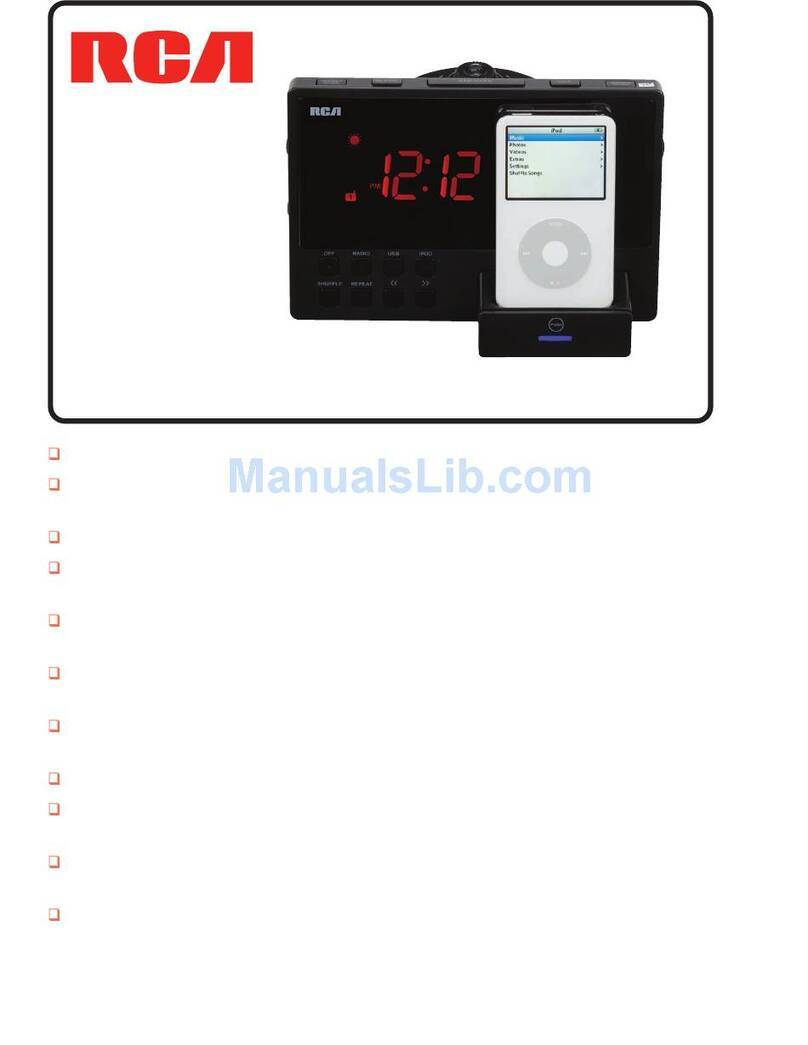 RCA RP5502i User manual