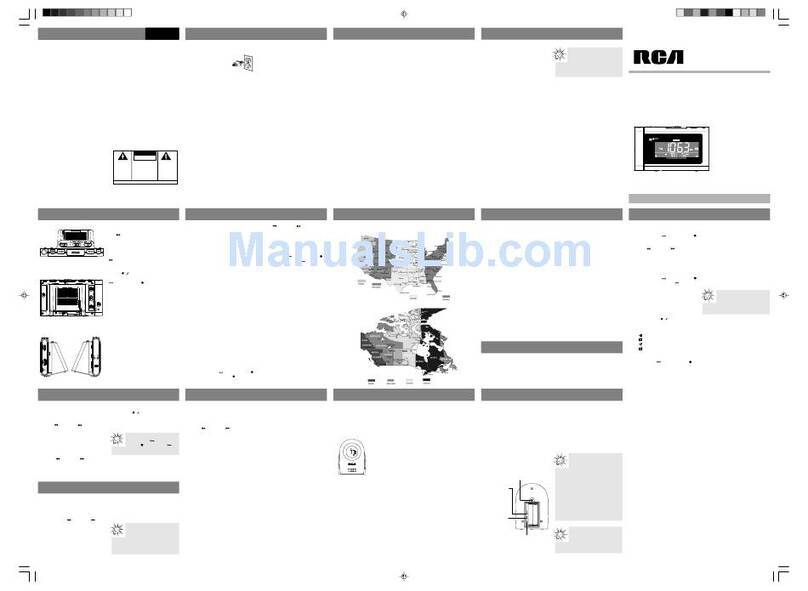 RCA RP5440 User manual