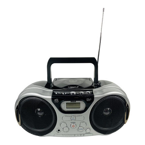 RCA RCD159 User manual