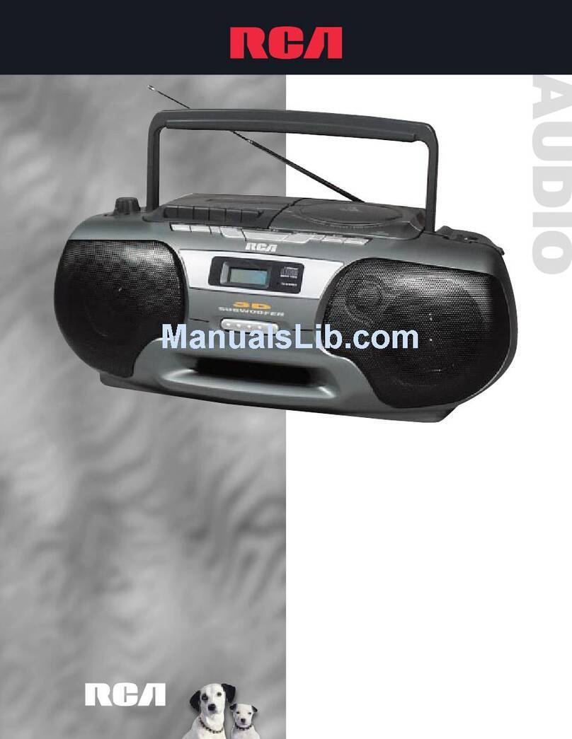 RCA RP-7999 User manual