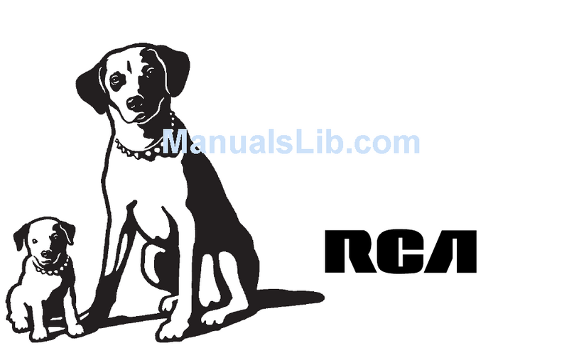 RCA RP-7923 User manual RCA RP-7923 User manual