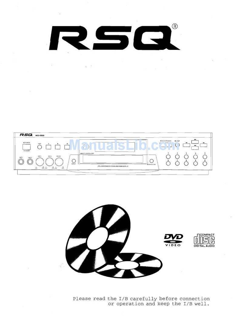 RSQ NEO-E500 User manual