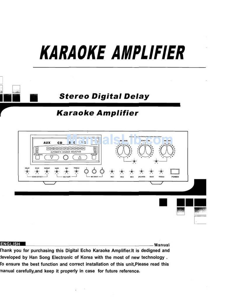 RSQ KA-3000 User manual
