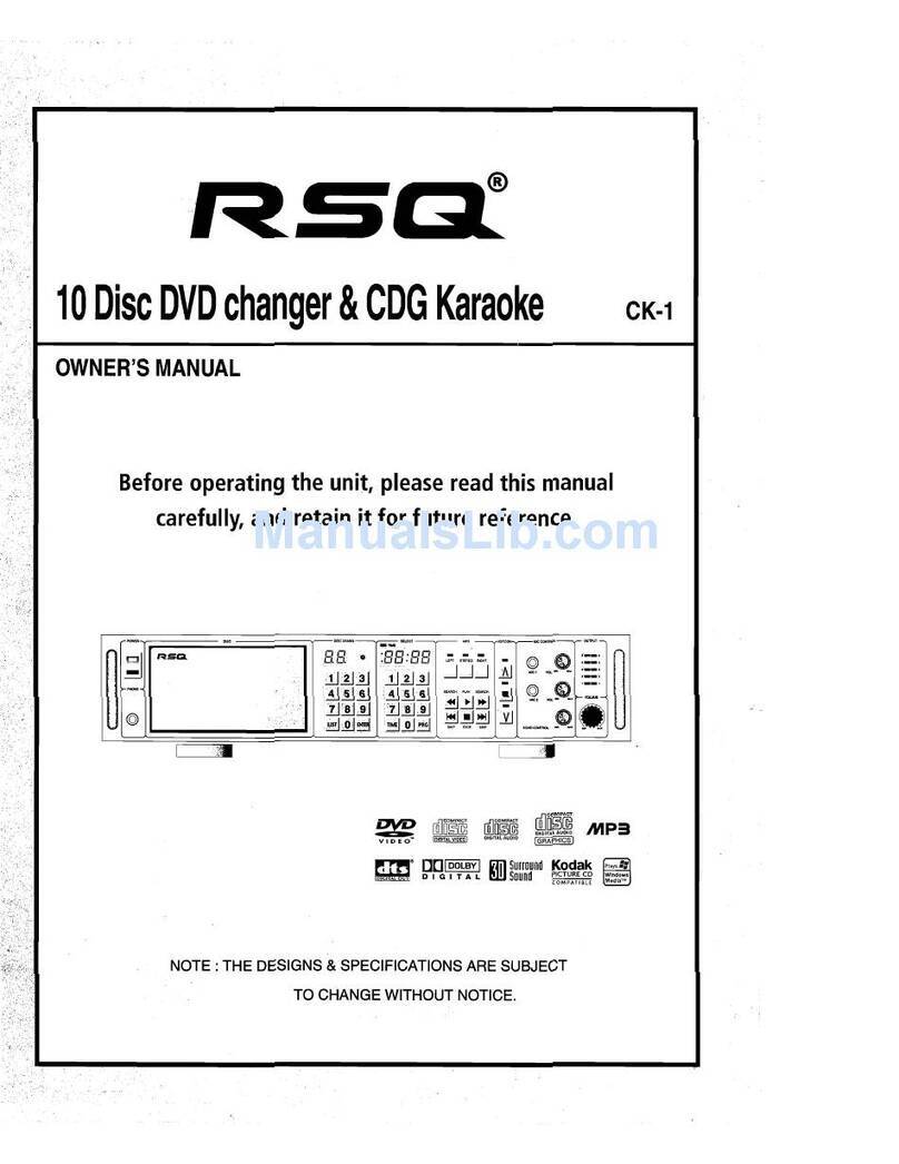 RSQ CK-1 User manual