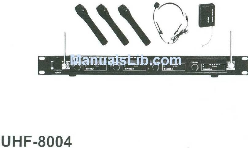 RSQ UHF-8004 user guide