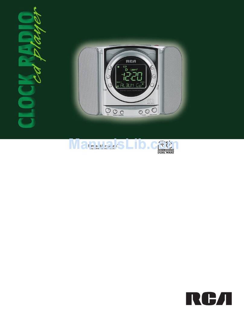 RCA RP5640 User manual