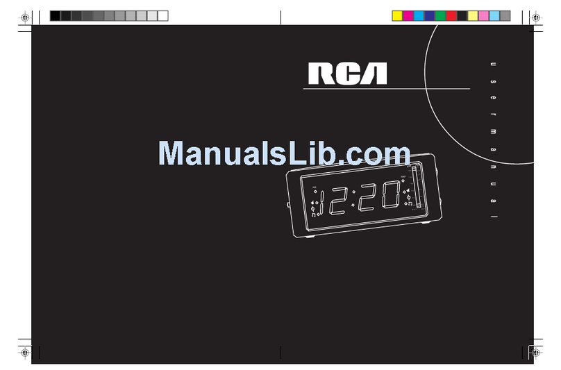 RCA RP3715 EN-US User manual