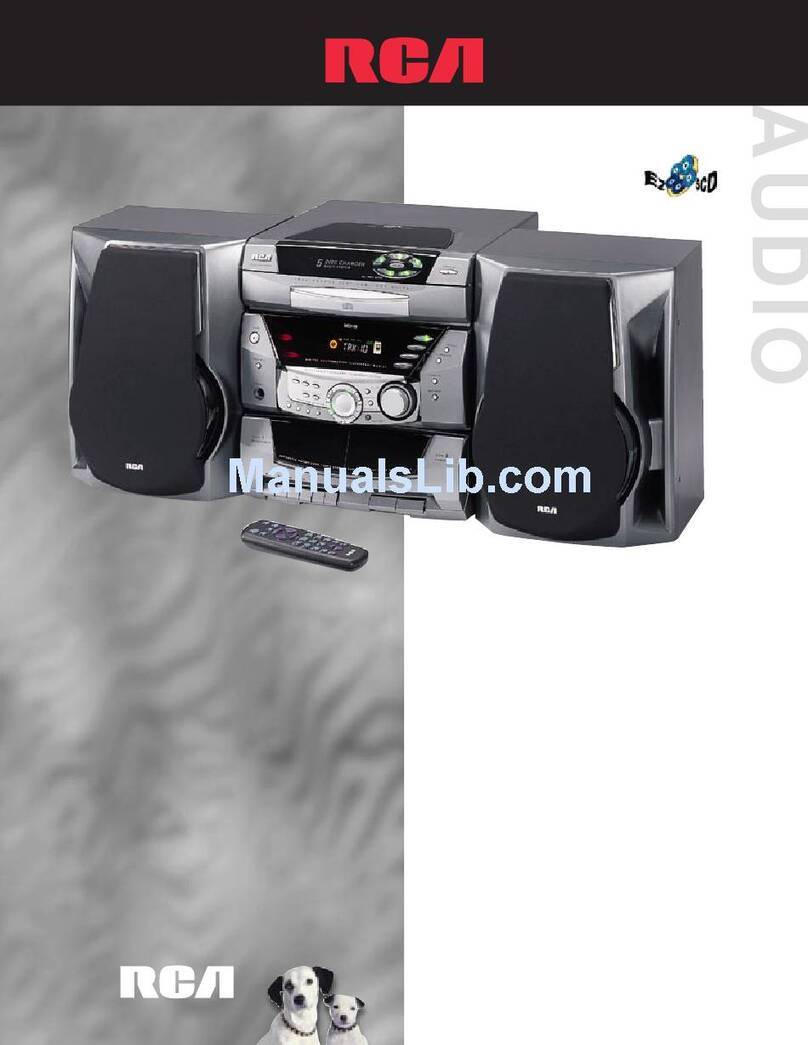 RCA RS-2502 Specifications