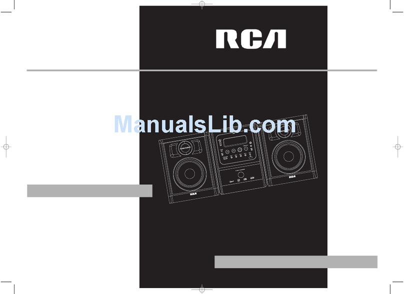 RCA RS2047 User manual