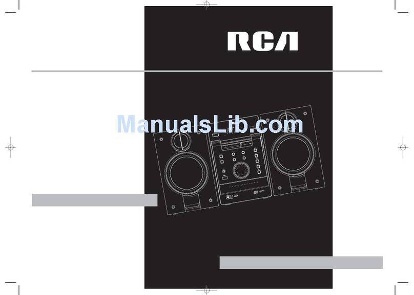 RCA RS2054 User manual