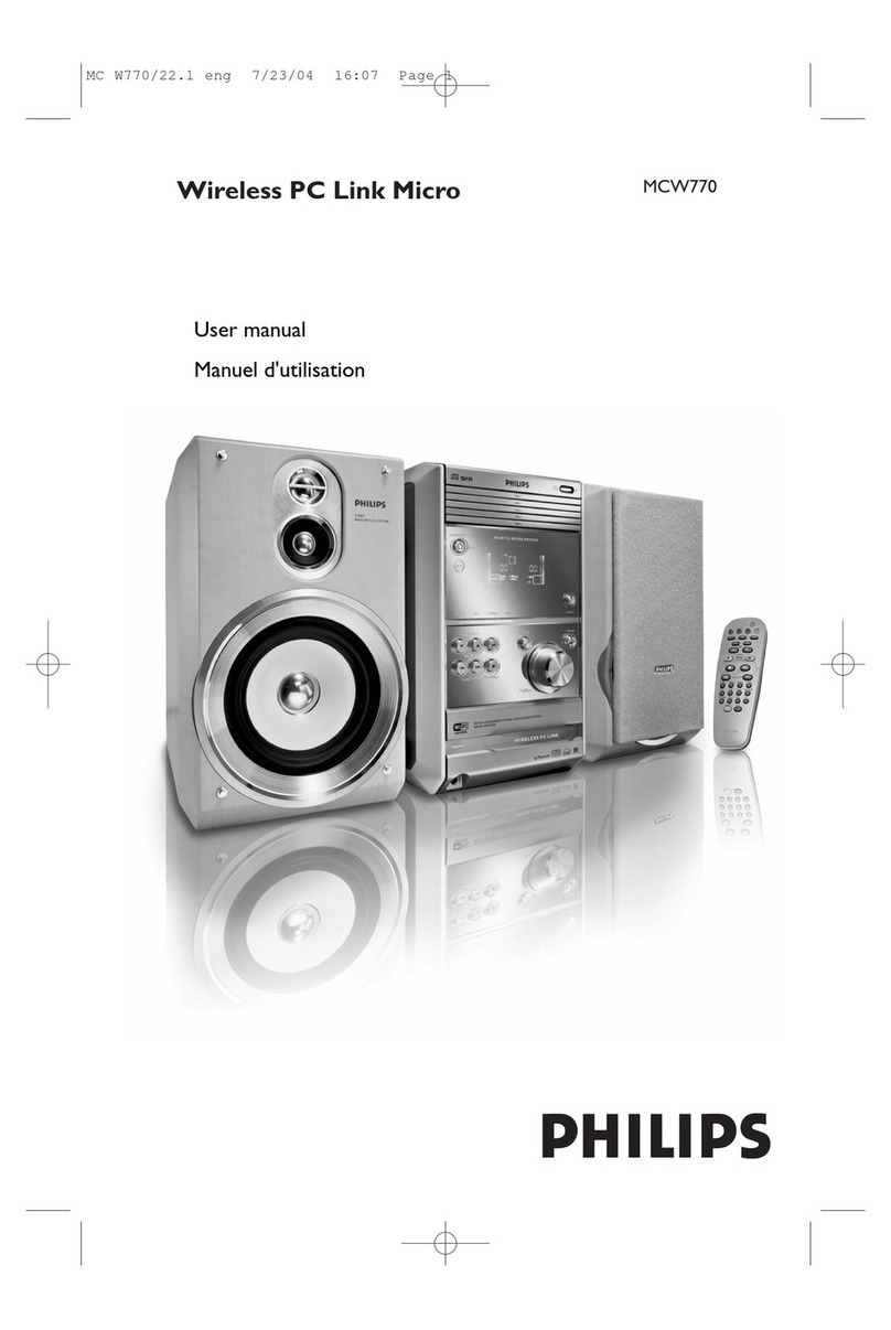 Philips MCW770 user manual