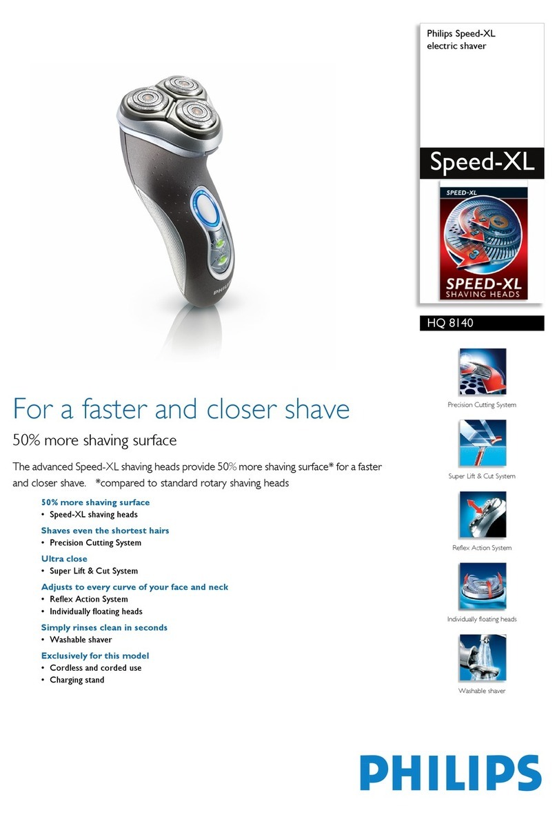 Philips Speed-XL HQ8140 Specifications