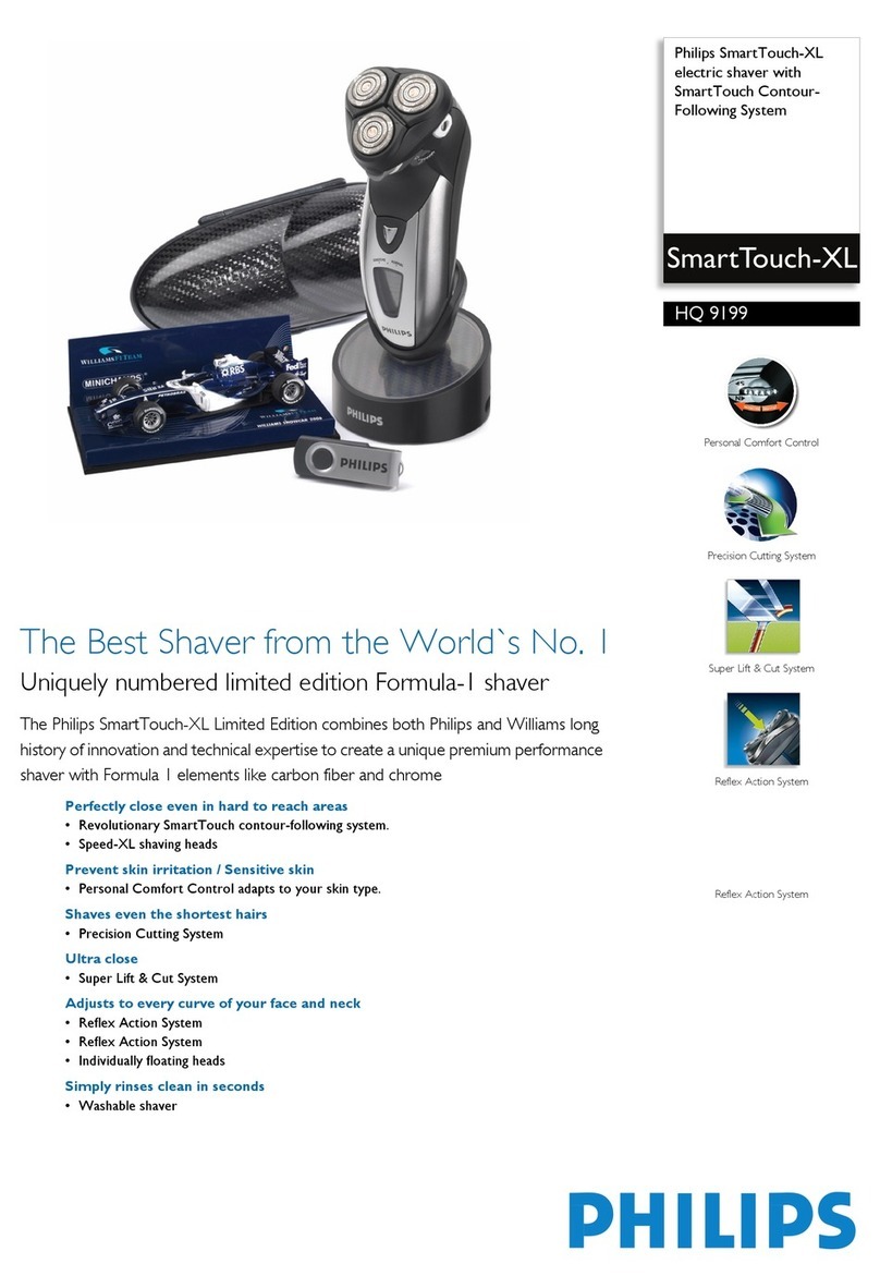 Philips SmartTouch-XL HQ9199 Specifications