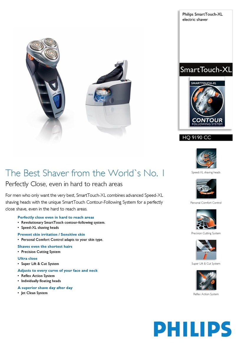 Philips SmartTouch-XL HQ9190CC Specifications
