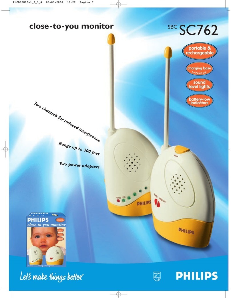 Philips SBCSC762 User manual